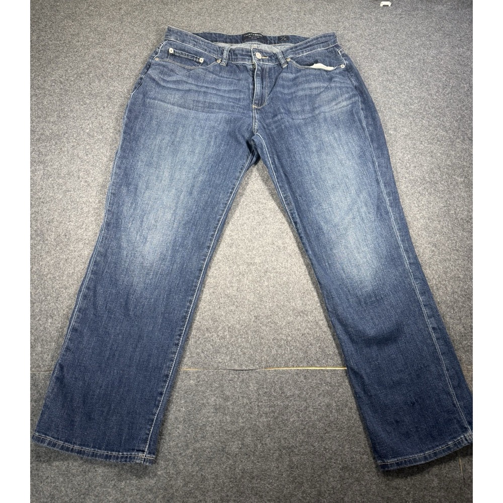 Lucky Brand Mid Rise Sweet Straight Leg Jeans in Blue Wash Size 10/30